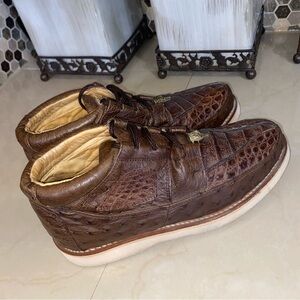 Men's Brown Leather Shoes